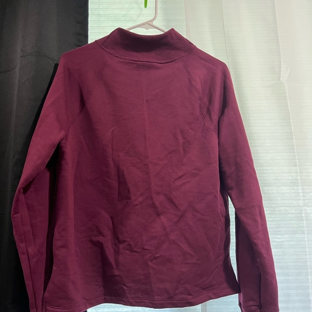 Women’s Champion Burgundy Fleece Athletic Apparel Size Small - Picture 4 of 5